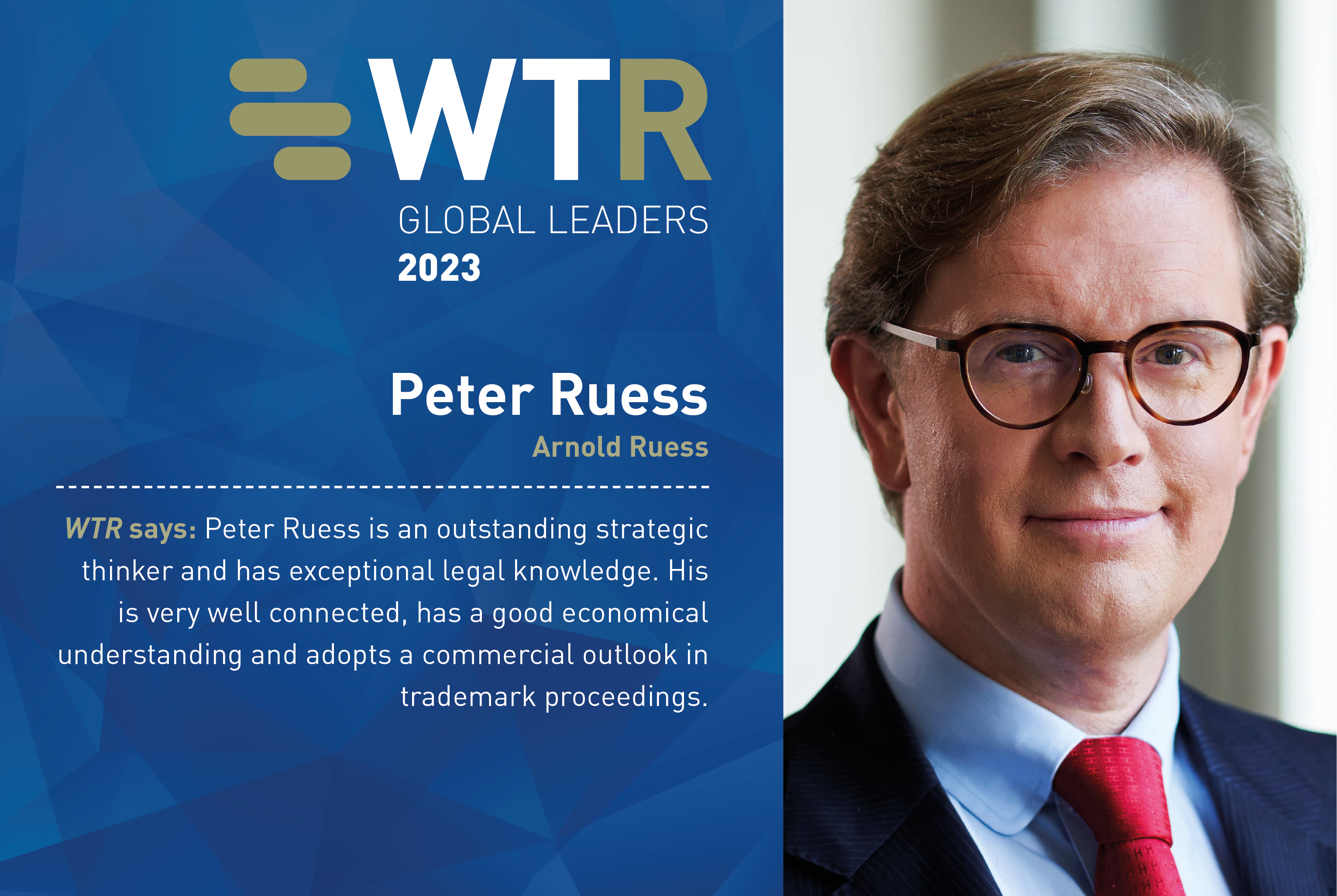 Peter Ruess - World Trademark Review